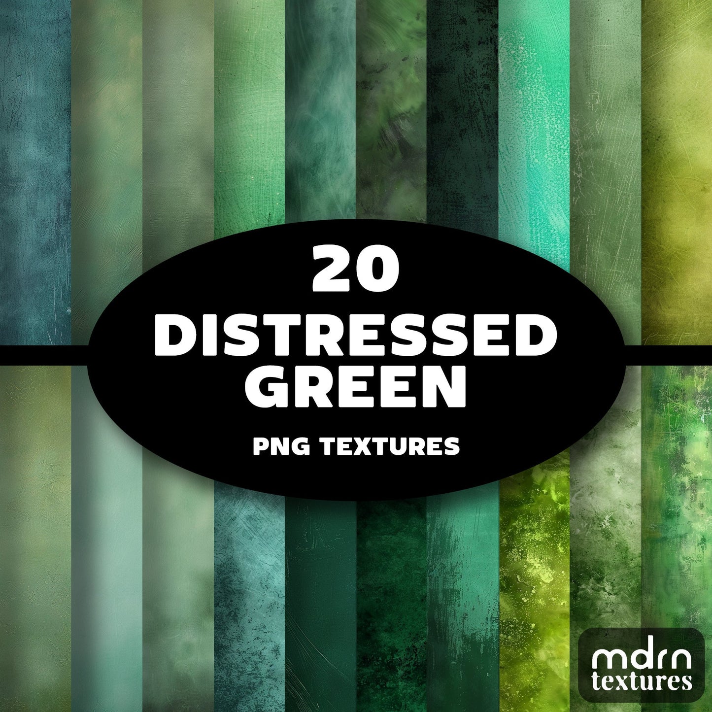 Distressed Green