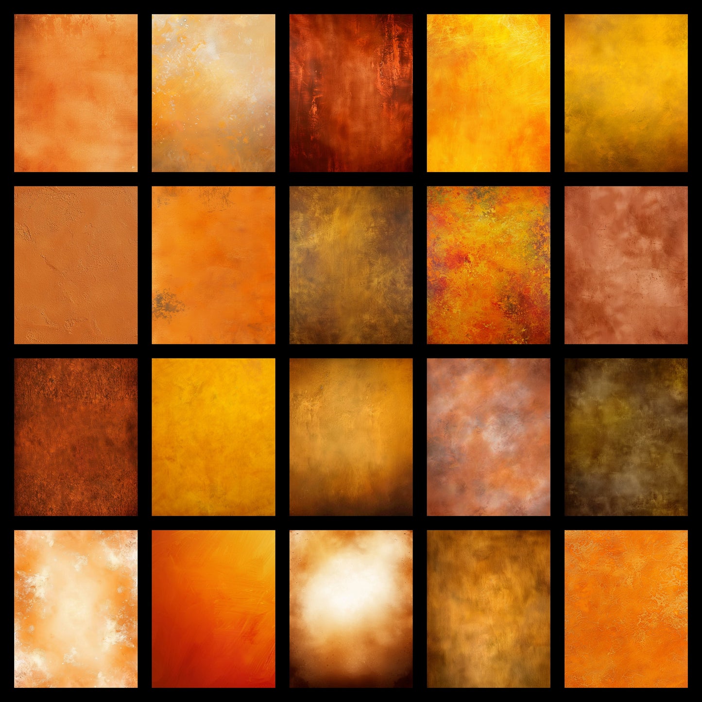 Distressed Orange