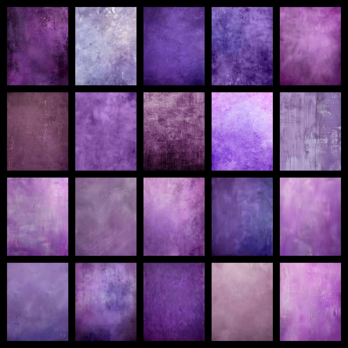 Distressed Purple