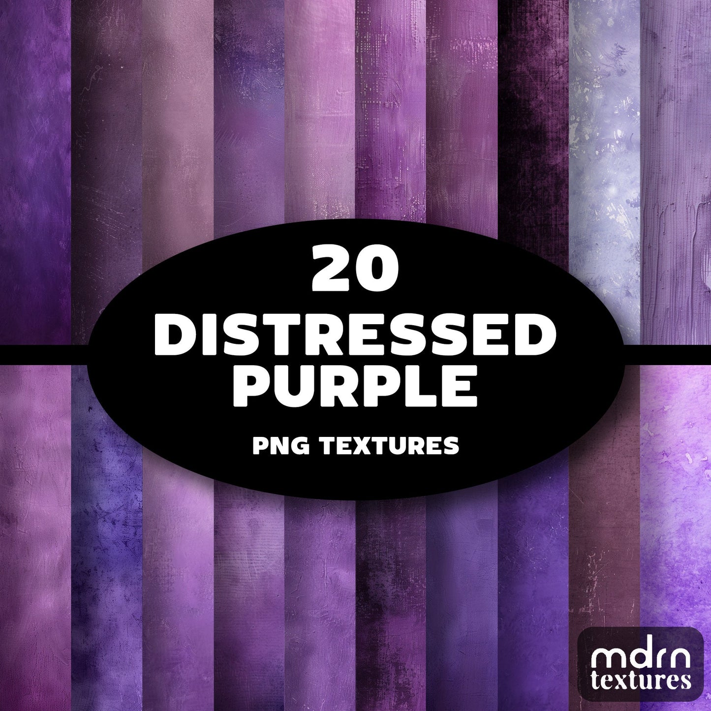 Distressed Purple