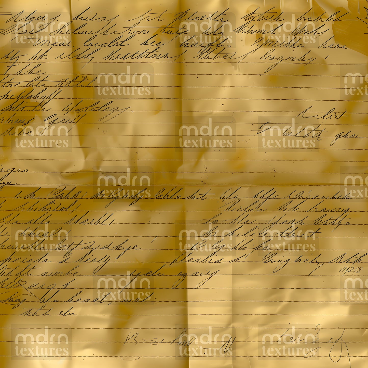 Vintage Handwritten