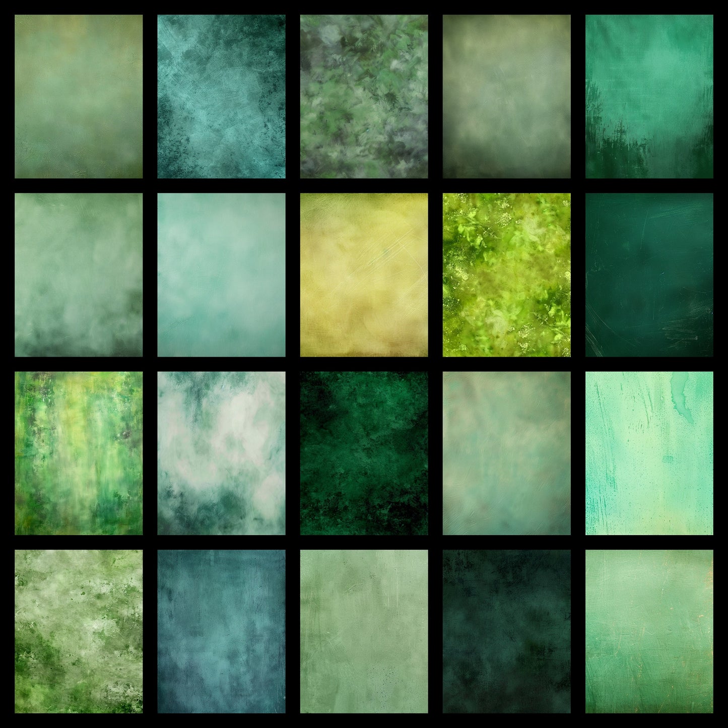 Distressed Green