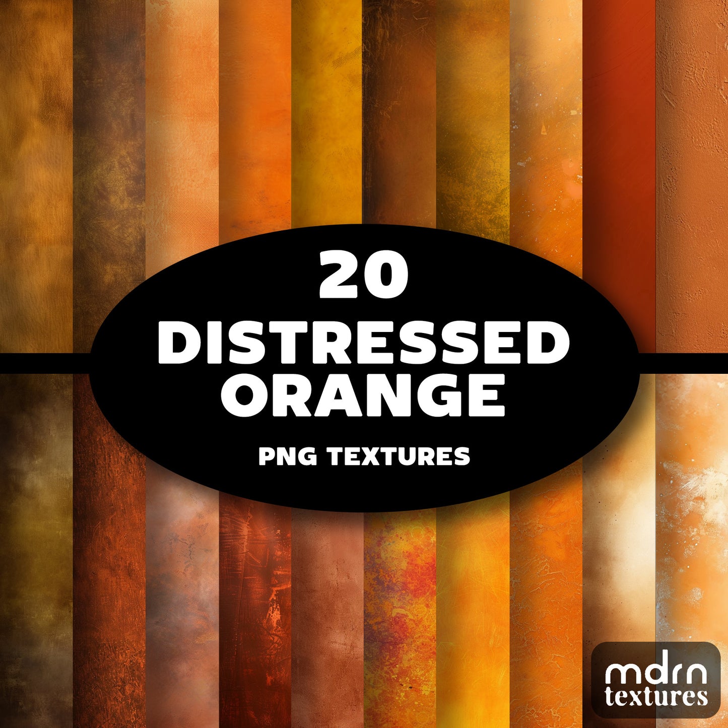 Distressed Orange