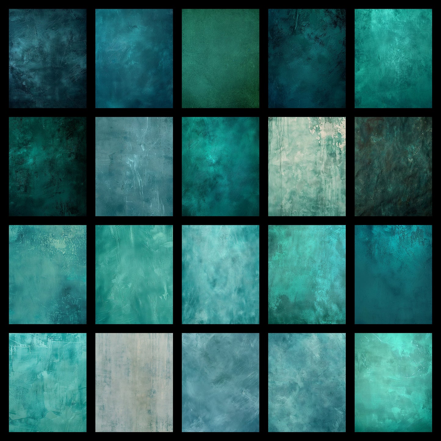 Distressed Teal