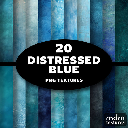 Distressed Blue