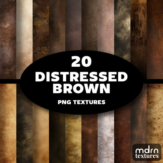 Distressed Brown