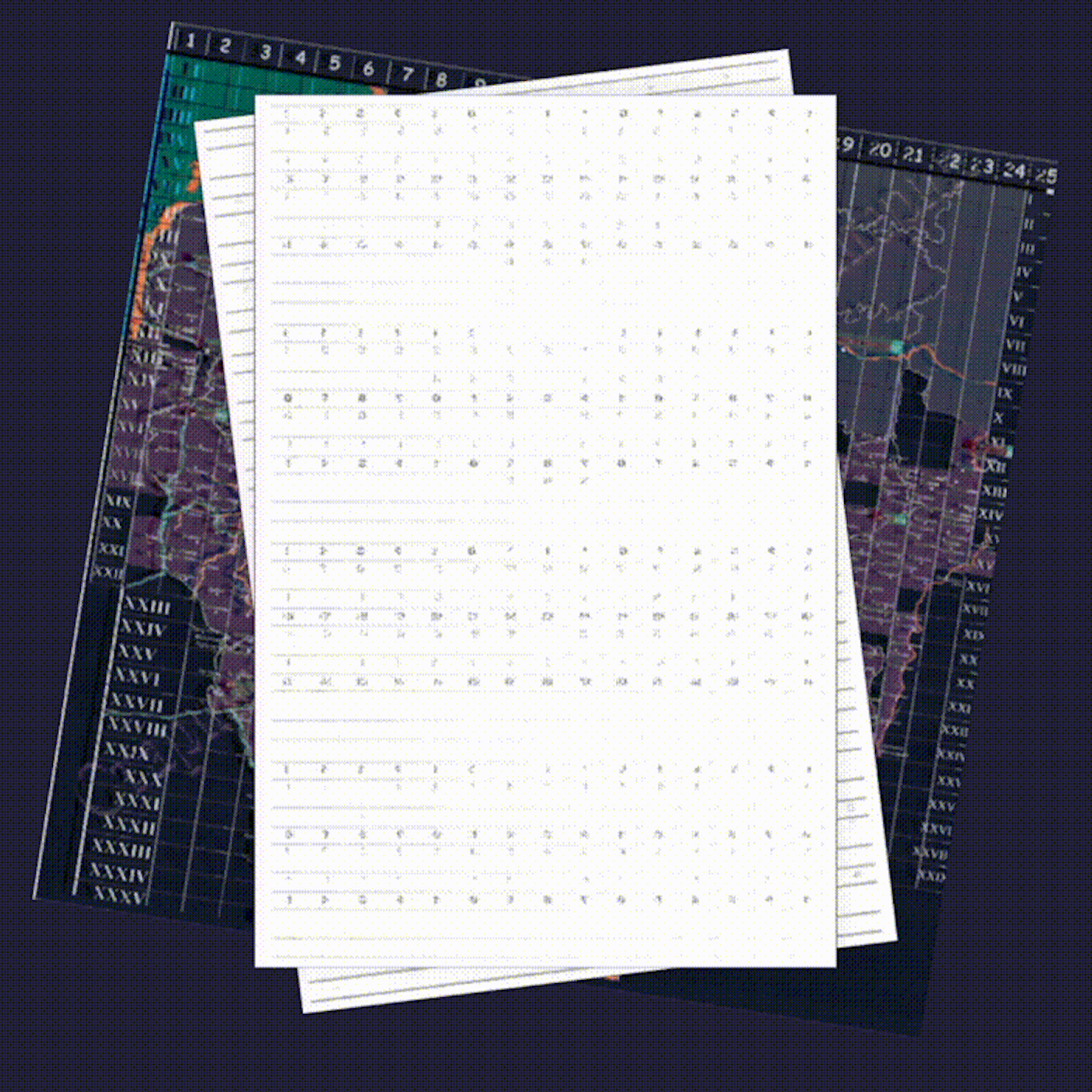 GRIDS, MAPS + GRAPHS 📸