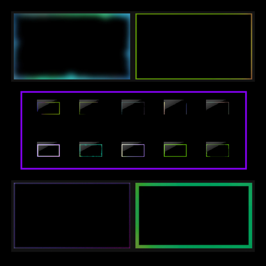 COLORED BORDERS 📹